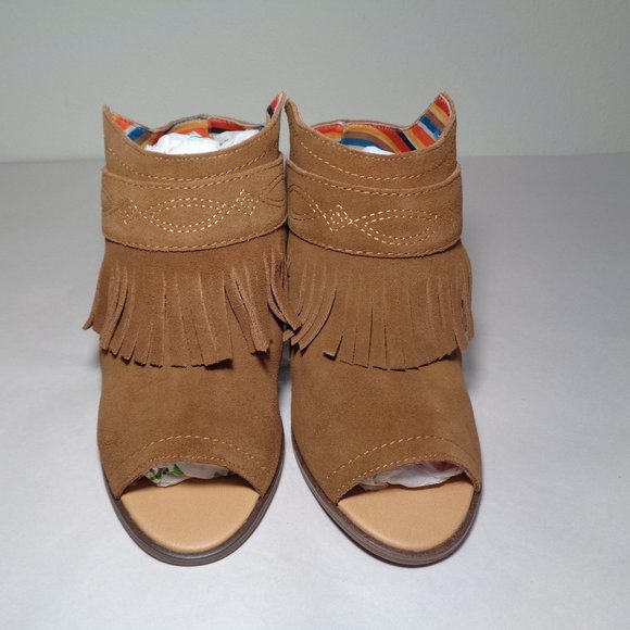 Dingo Size 7.5 M SHAKER Whiskey Suede New Bootie - Picture 12 of 13